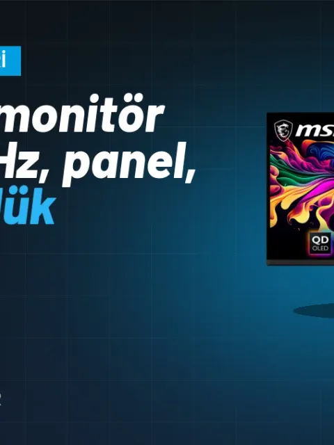 Gaming Monitör Seçimi: Çözünürlük, Yenileme Hızı ve Panel Tipi