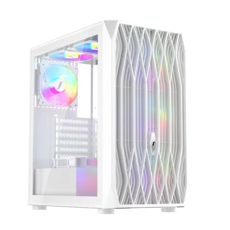 1 ST PLAYER ARIYA AY7 BEYAZ 650W 80+ ARGB 4X12CM FAN TEMPERLI CAM MESH USB 3.0 ATX KASA
