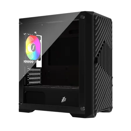 1 ST PLAYER  TRILOBITE T5 SIYAH 650W 80+ ARGB 4X12CM FAN TEMPERLI CAM MESH USB 3.0 ATX KASA
