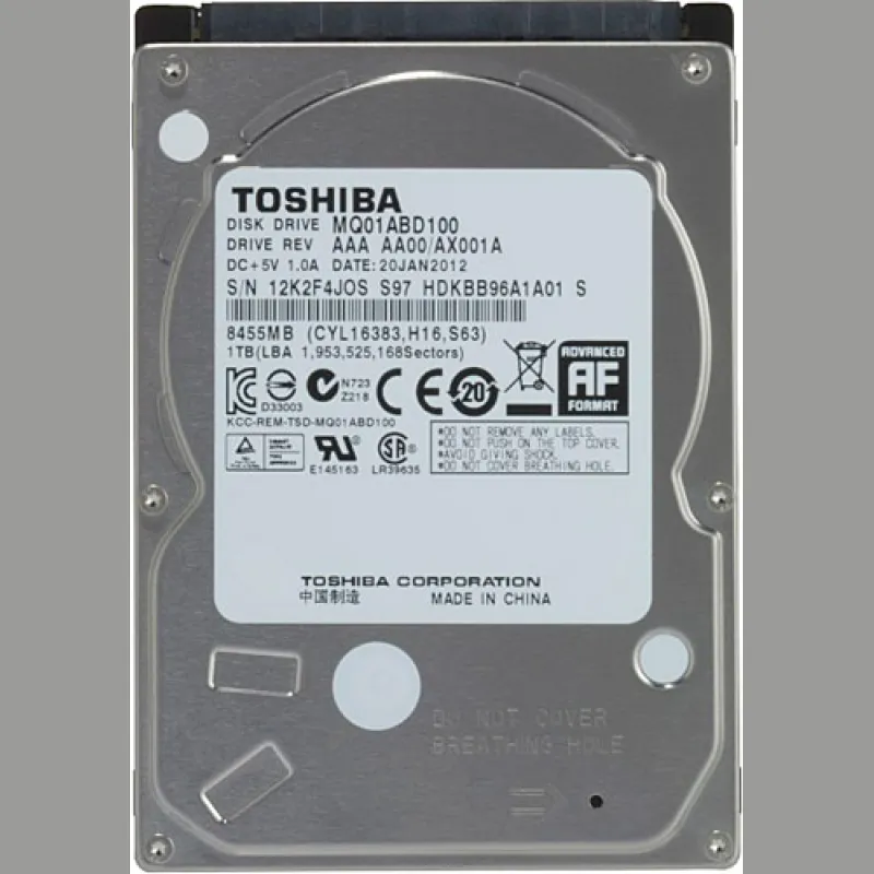 1 TB HDD 2.5 INCH HARD DISK