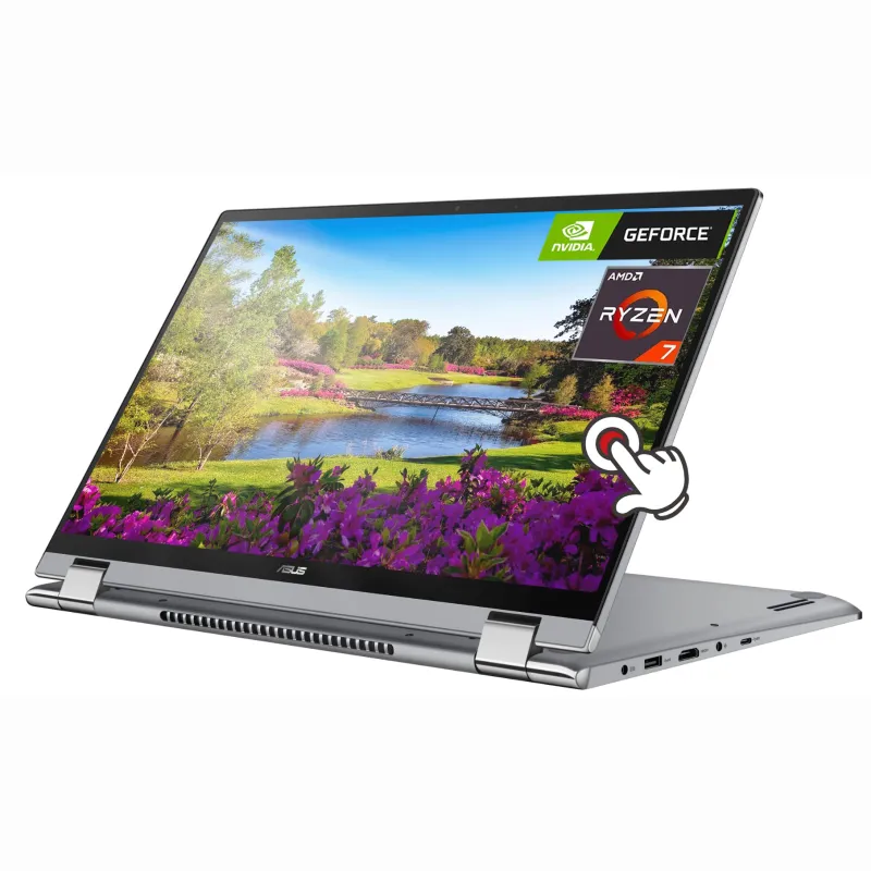 2.EL(SECOND HAND) ASUS ZENBOOK FLIP 15 RYZEN 7-5700U 8 GB RAM 256 GB SSD NVIDIA MX450 WIN 11