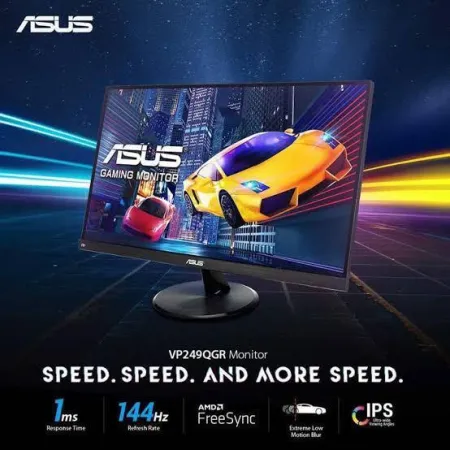 23.8 INCH ASUS MONITOR VY249HGE IPS 1MS 144MHZ FHD 1920X1080