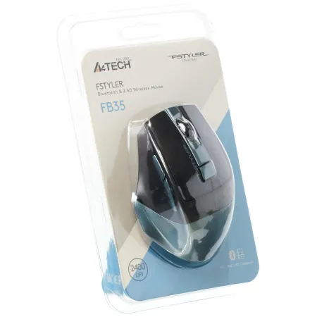 A4 TECH FB35S OPTIK MOUSE SILENT YEŞİL 2000 DPI
