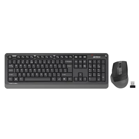 A4 TECH FG1035 2.4G GRİ Q FN-MM KLAVYE MOUSE 2000 DP KABLOSUZ