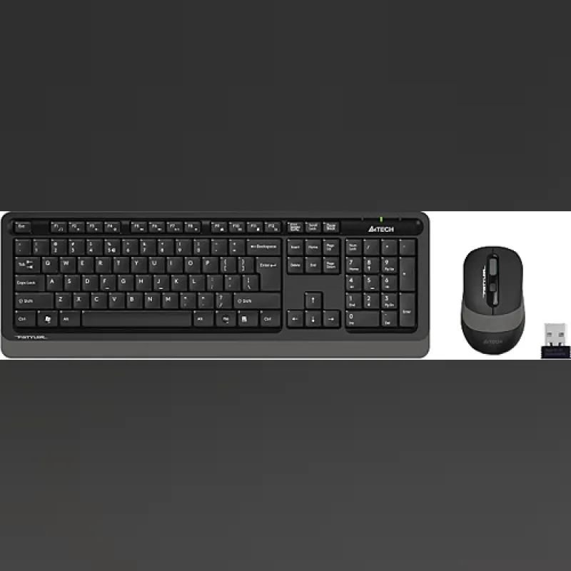 A4 TECH KABLOSUZ SET FG1010 SIYAH
