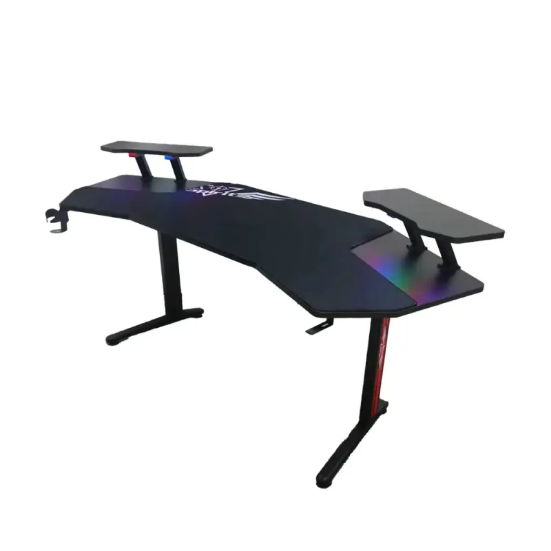 ADAX Phantom X Black The Ultimate Flagship Desk with Bold Design & Maximum Features - Gaming Desk
