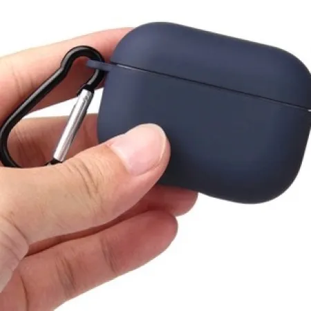 AIRPODS PRO YUMUSAK SILIKON LACIVERT KILIF