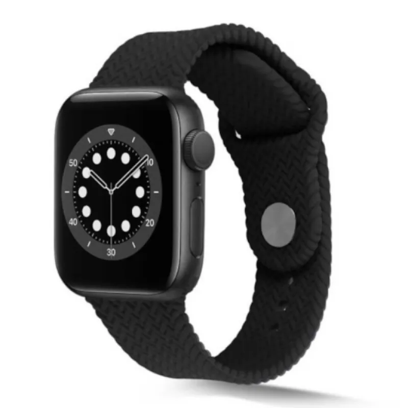 APPLE WATCH HASIR BAND BLACK