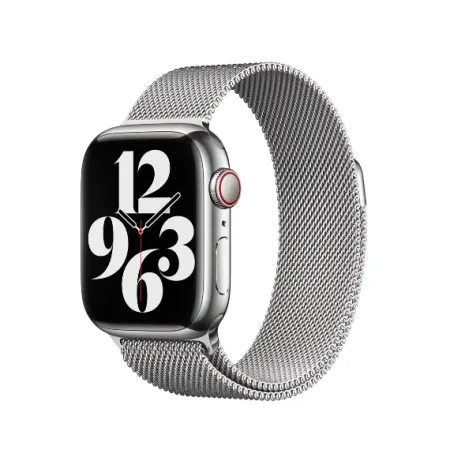 APPLE WATCH SILVER METAL BAND