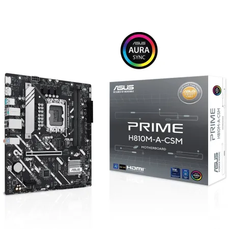 ASUS PRIME H810M-E-CSM Intel 1851p DDR5 6400 HDMI DP 2xM2 mATX Anakart
