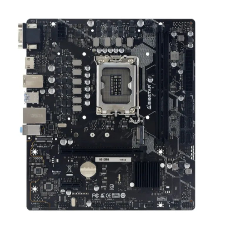 BIOSTAR H610M 2.0 INTEL 1700p DDR4 3200 HDMI VGA M2 mATX