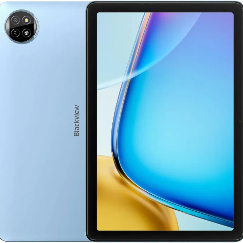 BLACKVIEW TAB20 WIFI Tablet 10.1"/12 GB (4GB+8GB)/64 GB Kılıf Hediyeli  (MAVİ)