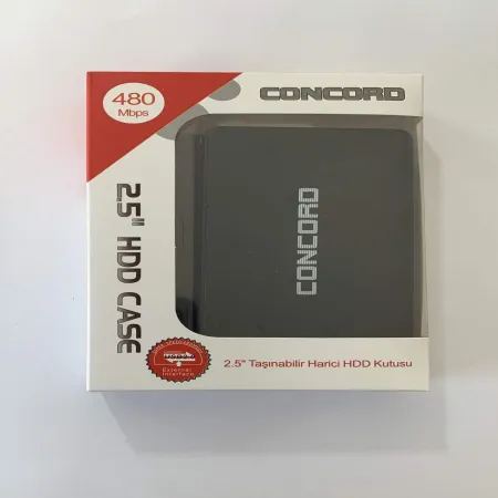 CONCORD 2.5" HDD CASE 480 MBPS