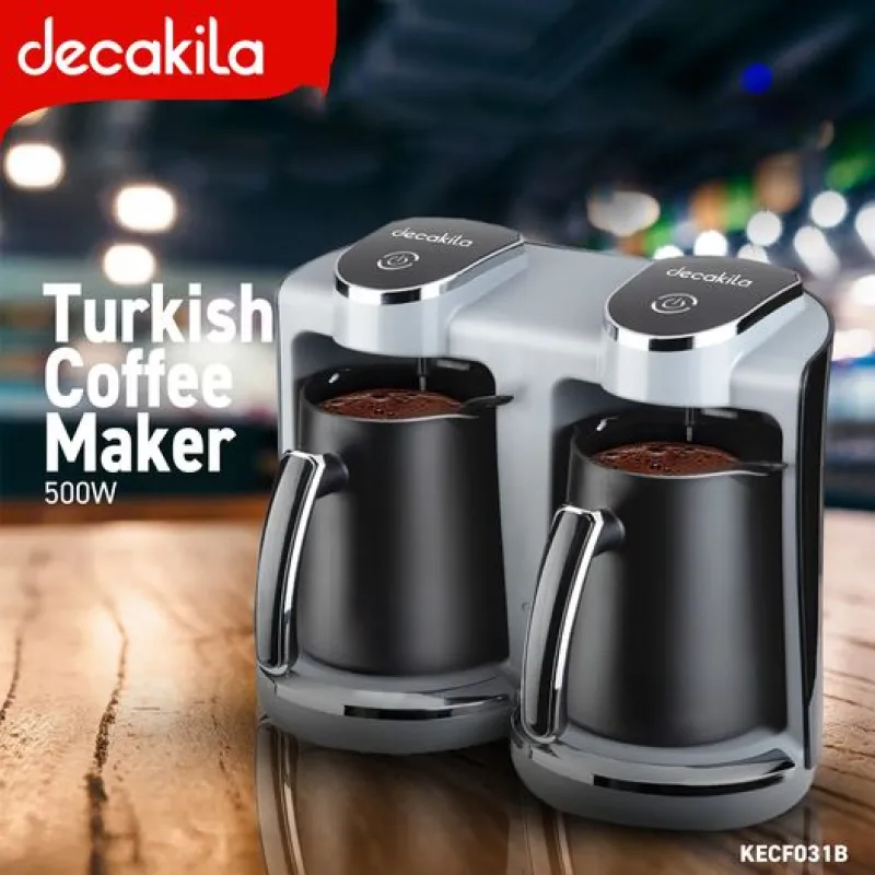DECAKILA 250 ML+250 ML TURKISH COFFEE MAKER