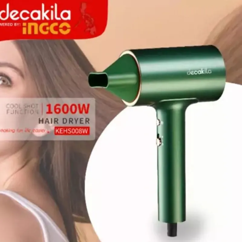 DECAKILA KEHS008W 1600W HAIR DRYER