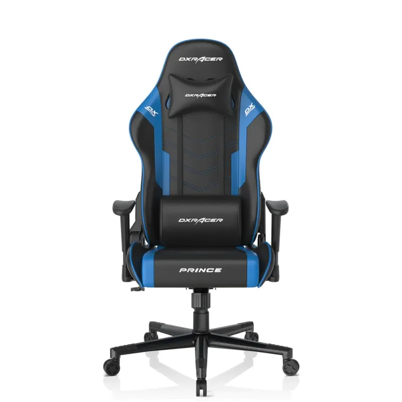 DXRACER P132 Yumuşak Yüzeyli Oyuncu Koltuğu Siyah/Mavi