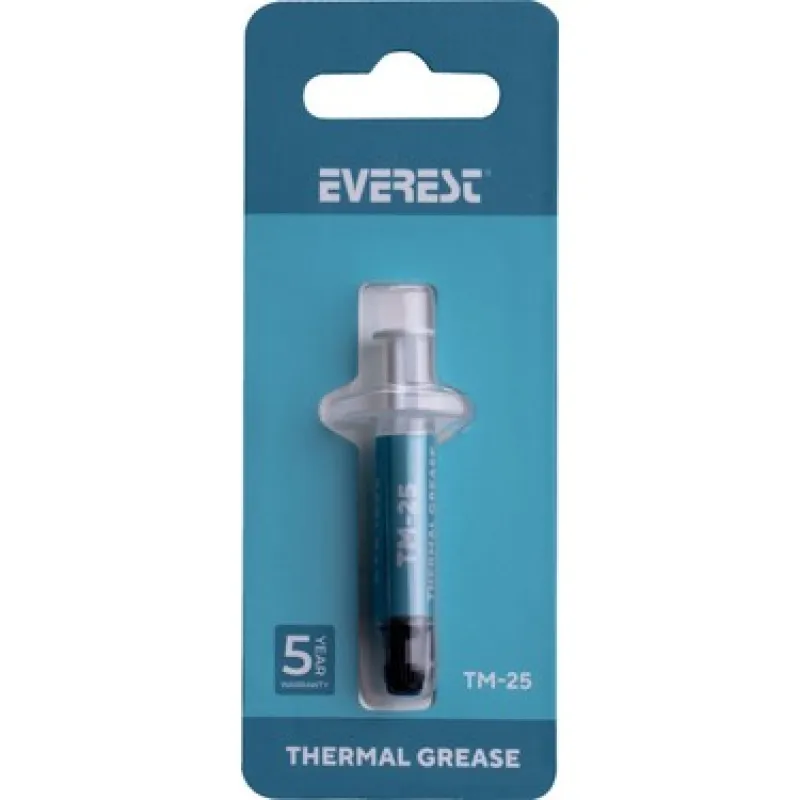 EVEREST TM-25 Gri 0.5g 13.4w/m.K Yüksek Performans Termal Macun