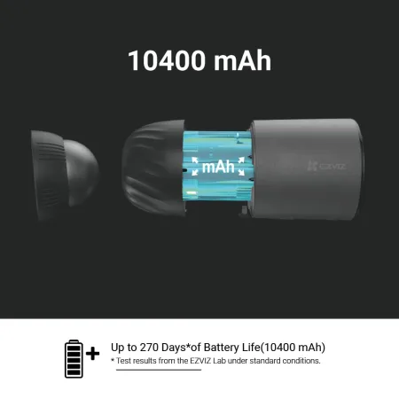 EZVIZ EB3-2K SMART HOME BATTERY CAMERA WIFI