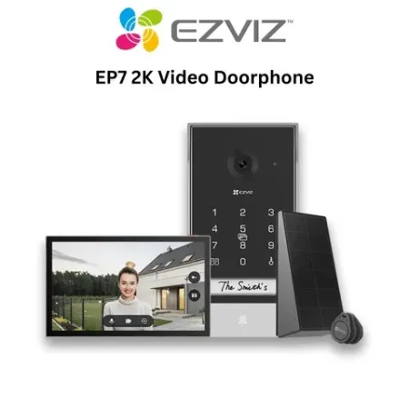 EZVIZ  EP7 PİLLİ AKILLI EV GÖRÜNTÜLÜ KAPI DİYAFONU
