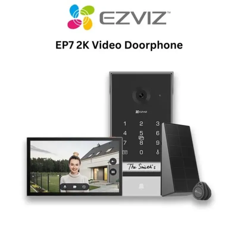 EZVIZ  EP7 PİLLİ AKILLI EV GÖRÜNTÜLÜ KAPI DİYAFONU