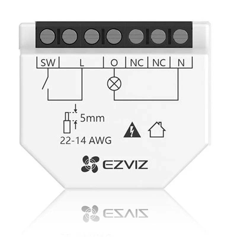 EZVIZ WI-FI AKILLI PRİZ RÖLESİ 1P T35