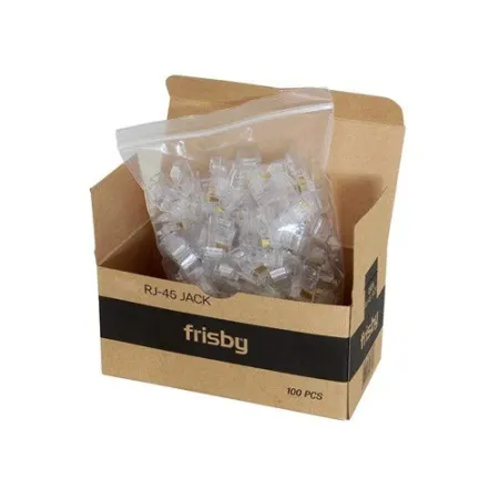 FRISBY  CAT5 RJ-45 JACK 100 PCS