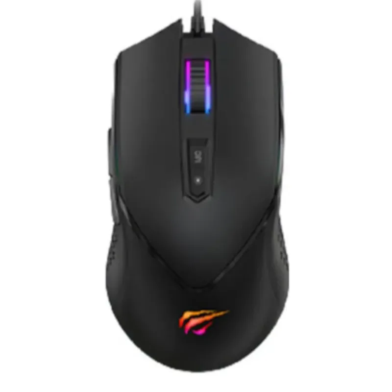 GAMENOTE MS814 WIRED RGB GAMING MOUSE BLACK