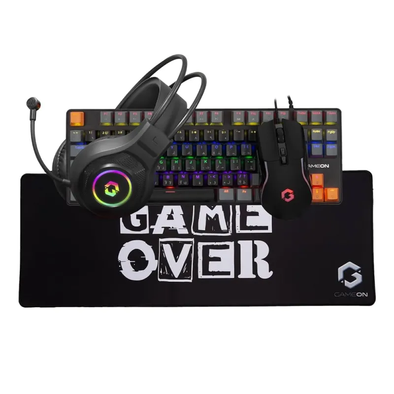 GameOn Viper X Aydınlatmalı USB Gaming Combo Set