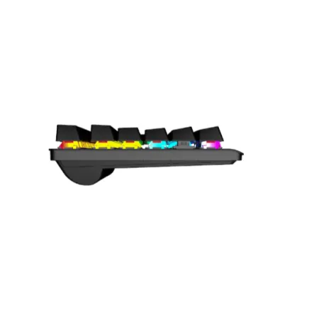 GAMEPOWER Eva 7 60M Mekanik Kablolu 2.4Ghz Bluetooth 3 Mod Red Switch Türkçe Q 88 Tuş USB RGB Gaming Klavye