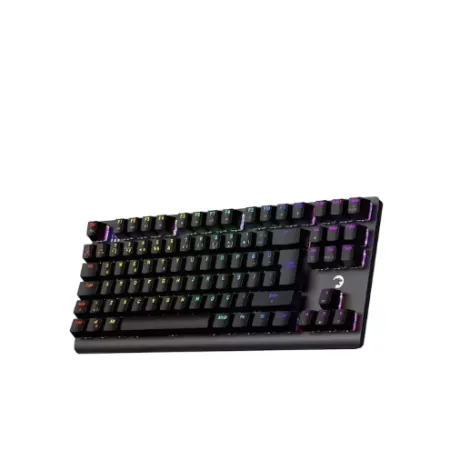 GAMEPOWER Eva 7 60M Mekanik Kablolu 2.4Ghz Bluetooth 3 Mod Red Switch Türkçe Q 88 Tuş USB RGB Gaming Klavye