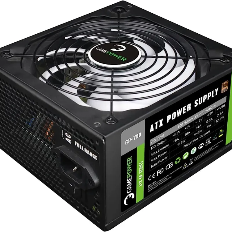 GAMEPOWER GP-750 80+BRONZ 750W PSU