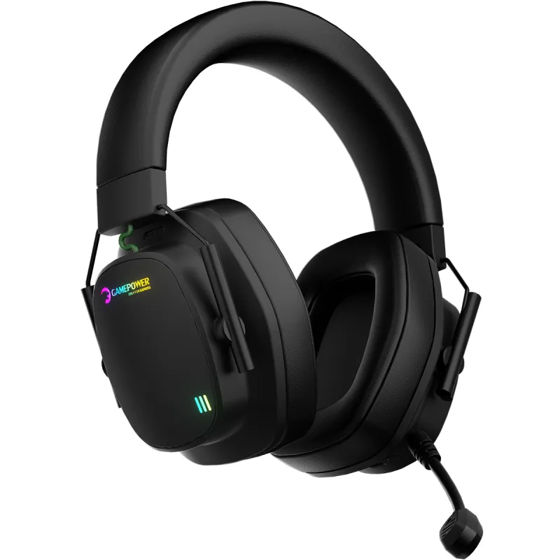 GAMEPOWER KAI Titanium Ultra Kablosuz 7.1 Surround RGB Gaming Headset