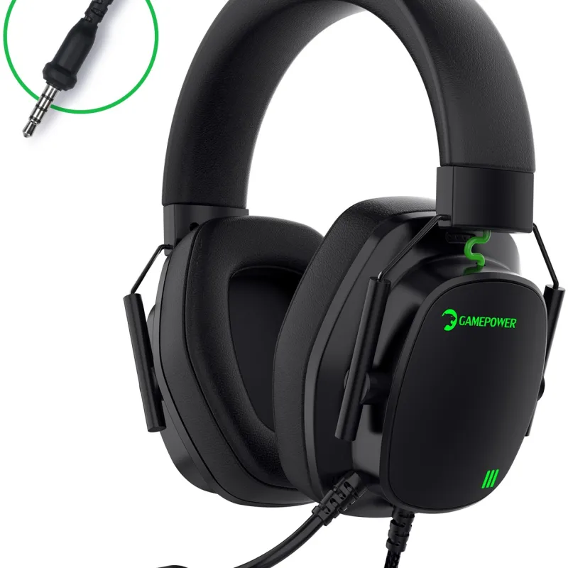 GAMEPOWER KAI TITANIUM X SİYAH MANYETIK PAD GAMING KULAKLIK