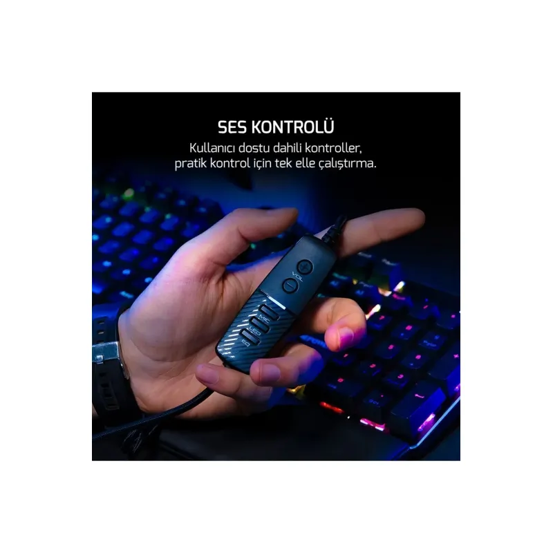 GAMEPOWER Kyruse 7.1 RGB Gaming Kulaklık