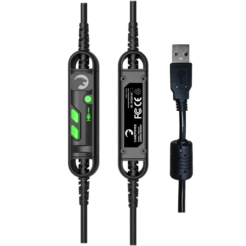 GAMEPOWER Medusa Siyah 7.1 Rainbow Gaming Kulaklık