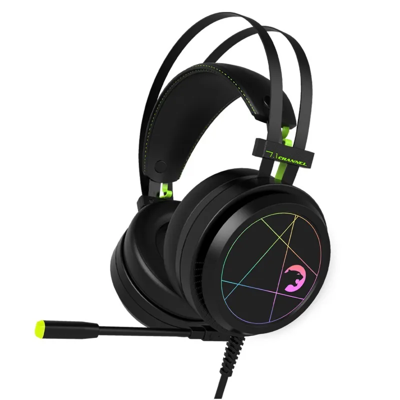 GAMEPOWER Medusa Siyah 7.1 Rainbow Gaming Kulaklık