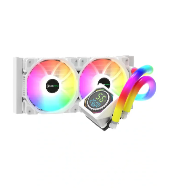 GAMEPOWER SKADI SQUARE BEYAZ 240 A-RGB SIVI SOĞUTUCU