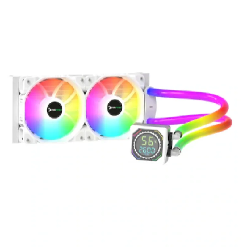 GAMEPOWER SKADI SQUARE BEYAZ 240 A-RGB SIVI SOĞUTUCU