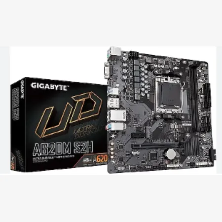 GIGABYTE A620M S2H DDR5 mATX AM5 ANAKART 6400 Mhz