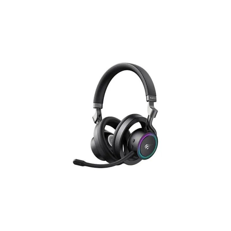 HAVİT GAMENOTE FUXİ-H8 RGB KABLOSUZ GAMİNG KULAKLIK SİYAH