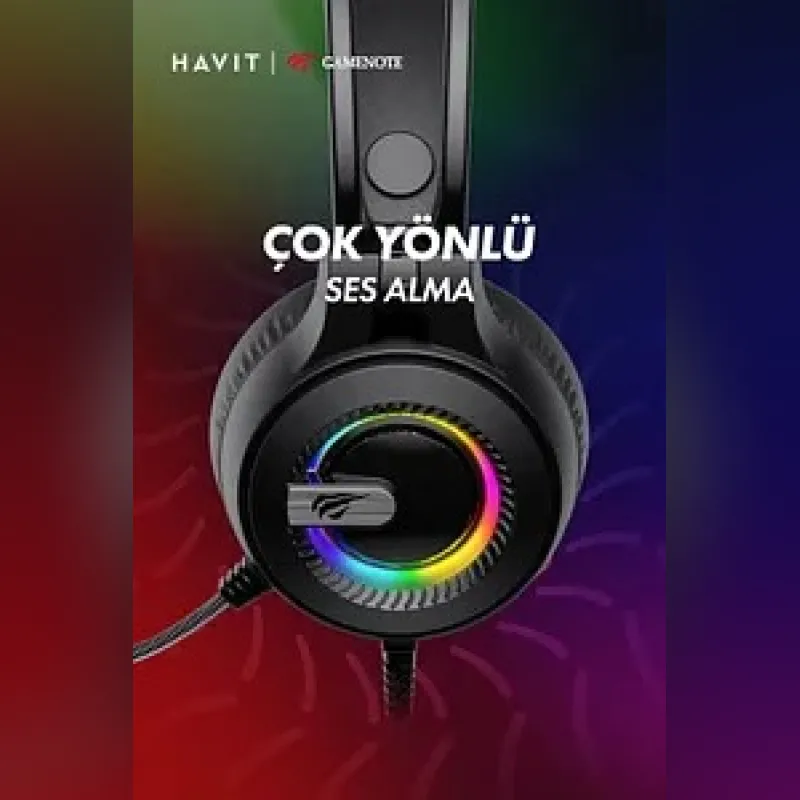 HAVİT GAMENOTE H2040D Siyah Kulaklık