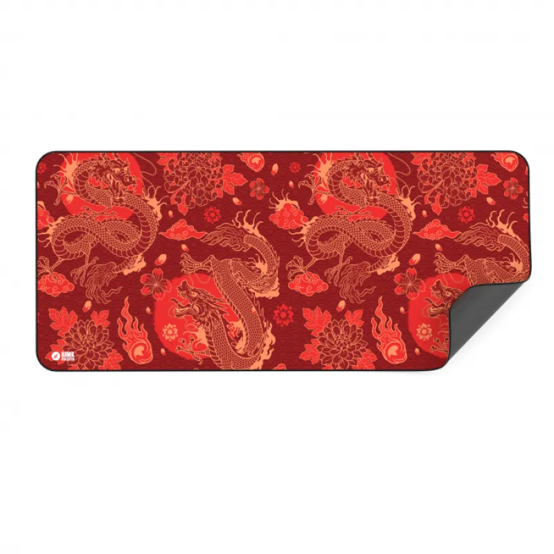 HAWK HWK-DRG RED 9040 RED DRAGON 90x40 GAMİNG MOUSE PAD