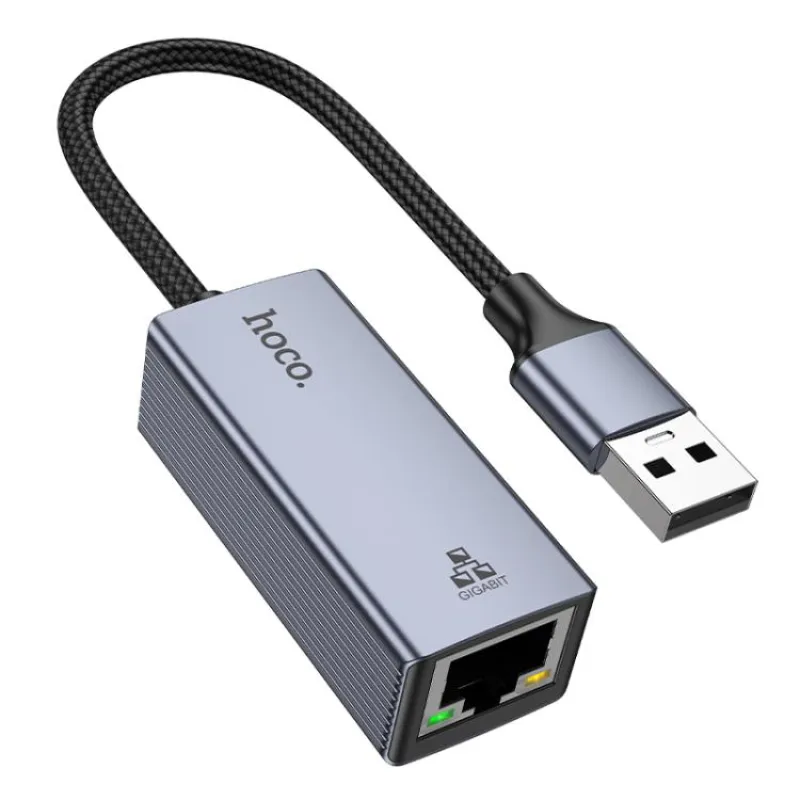 HOCO UA37 ETHERNET ADAPTER USA-A TO RJ45  1000Mbps