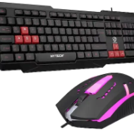 HYTECH HYK-46 GAMY COMBO BLACK MOUSE KEYBOARD SET