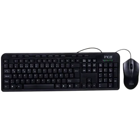 INCA IMK-375T WIRED KEYBOARD AND MOUSE SET