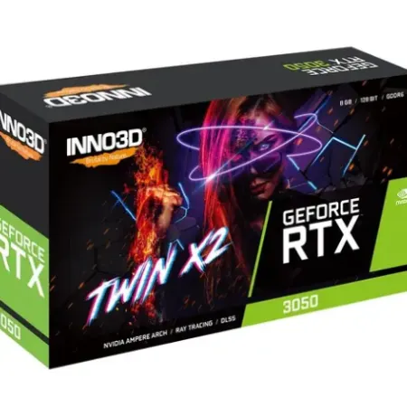 INNO3D RTX3050 TWIN X2 2V 8GB 128Bit GDDR6-LHR
