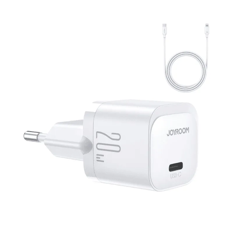 JOYROOM PD20W FAST CHARGER KIT 1M TYPE-C DATA CABLE