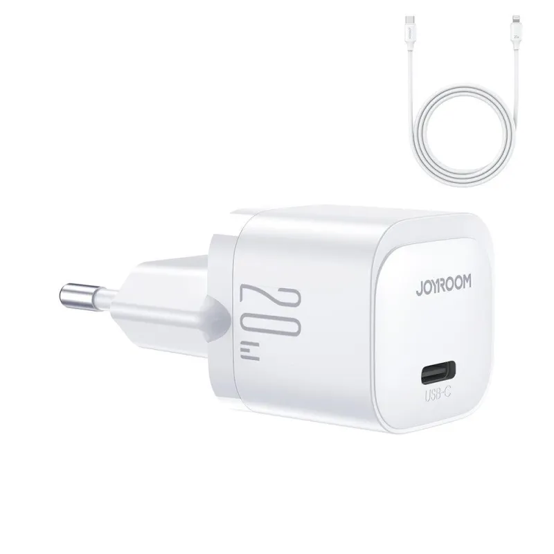 JOYROOM TCF20 20W HIZLI ŞARJ SETİ  TYPE-C TO LIGHTNING