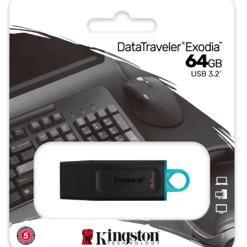 KINGSTON 64 GB USB BELLEK 3.2