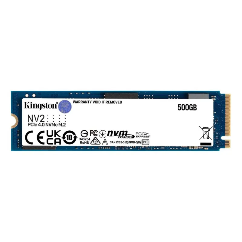 KINGSTON SSD NV2 SNV2S 500 GB PCIe 4.0 3500-2100 MB/s
